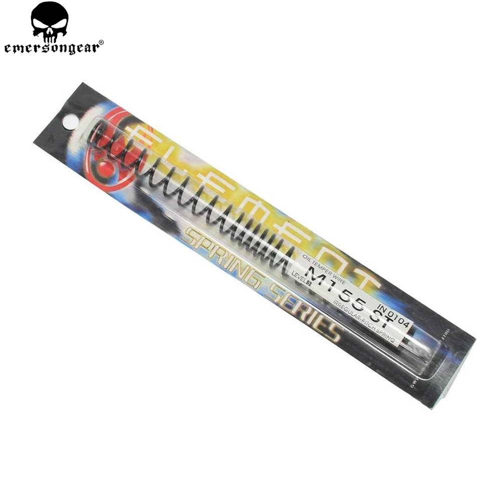 Emersongear Gun Spring M115, M125, M135, M145, M155 для страйкбольной винтовки, магнитная коробка передач, неправильный шаг для военных игр
Emersongear Gun Spring M115, M125, M135, M145, M155 для страйкбольной винтовки, магнитная коробка передач, неправильный шаг для военных игр
