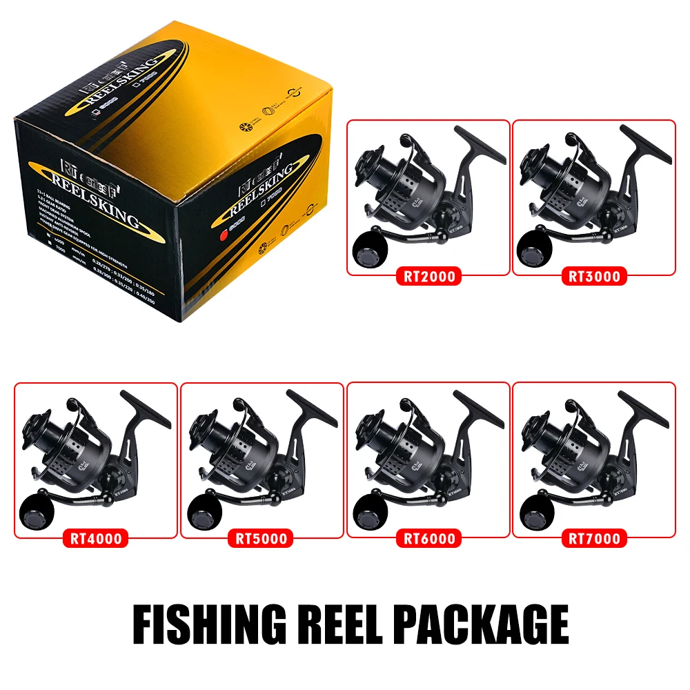 Reel+Spool Carbon Fiber Fishing Reel 2000-7000 Series Spinning Reel 13+1BB Stainless Steel Bearing Anti-seawater Wheel
Reel+Spool Carbon Fiber Fishing Reel 2000-7000 Series Spinning Reel 13+1BB Stainless Steel Bearing Anti-seawater Wheel