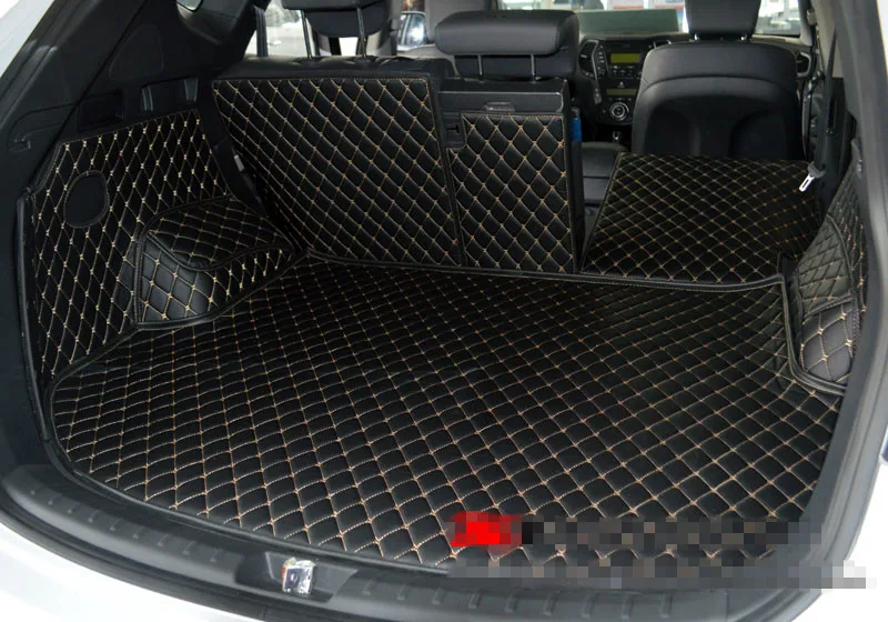 Best quality! Special trunk mats for Hyundai Santa Fe 5 seats 2017-2013 cargo liner boot carpets for Santa Fe 2016,Free shipping
Best quality! Special trunk mats for Hyundai Santa Fe 5 seats 2017-2013 cargo liner boot carpets for Santa Fe 2016,Free shipping