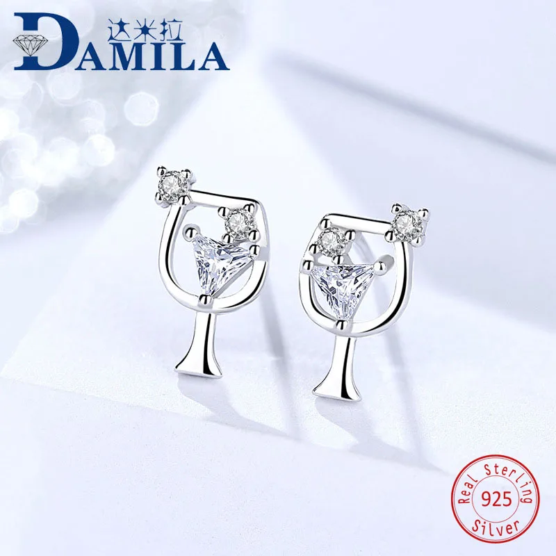 Crystal cup 925 sterling silver earings for women Silver S925 jewelry stud earrings cubic zirconia stone earing for female
Crystal cup 925 sterling silver earings for women Silver S925 jewelry stud earrings cubic zirconia stone earing for female