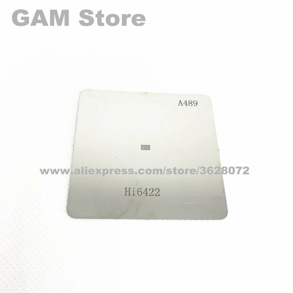 HI6422GWCV210 BGA Stencil For Huawei MATE8 Mate9 MT9 MT8 P9 P10 Power IC Reballing Chip Pins Solder Direct Heating Template A489
HI6422GWCV210 BGA Stencil For Huawei MATE8 Mate9 MT9 MT8 P9 P10 Power IC Reballing Chip Pins Solder Direct Heating Template A489