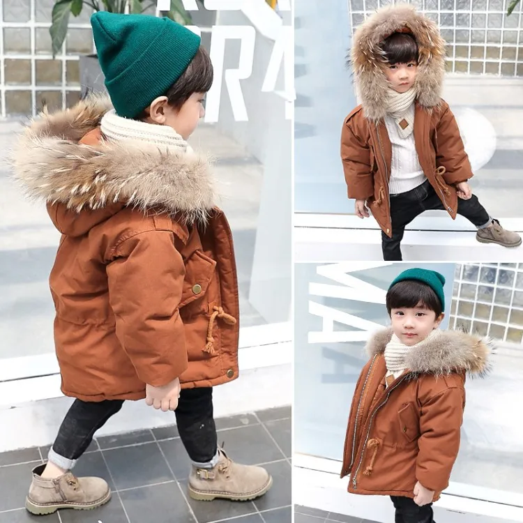 2018 new arrival hot sell New Winter Jacket Kids boy 2-9 old size fur hooded coats Boys Winter Jacket
2018 new arrival hot sell New Winter Jacket Kids boy 2-9 old size fur hooded coats Boys Winter Jacket