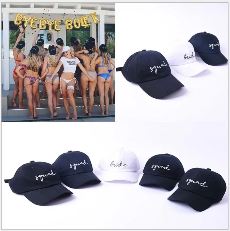 free shipping 5pcs wedding favor bridesmaid gift hat Bride Squad Baseball cap peaked cap Bachelor party a gift for guests
free shipping 5pcs wedding favor bridesmaid gift hat Bride Squad Baseball cap peaked cap Bachelor party a gift for guests