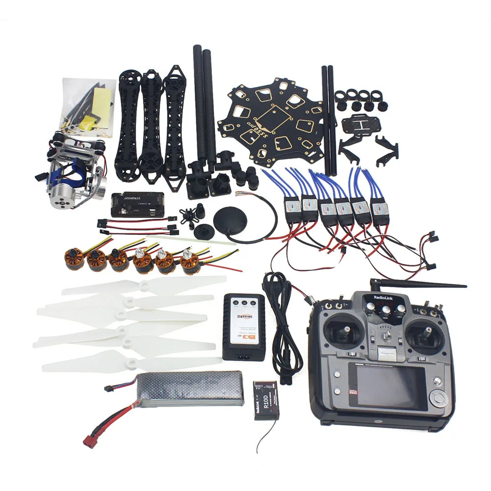 Полный комплект для радиоуправляемого дрона HMF S550 Рамка 6 м GPS APM 2,8 Управление полетом AT10 передатчик Gimbal камера крепление DIY наборы для дрона
Полный комплект для радиоуправляемого дрона HMF S550 Рамка 6 м GPS APM 2,8 Управление полетом AT10 передатчик Gimbal камера крепление DIY наборы для дрона