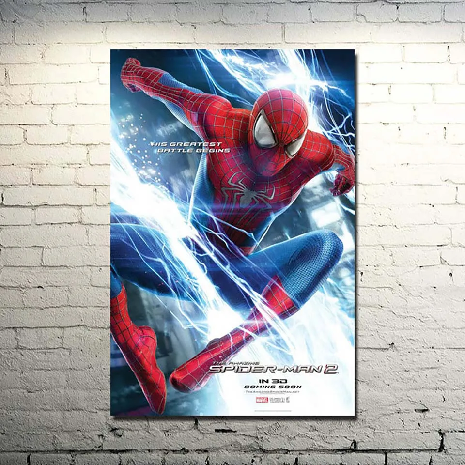 Hd Prints Painting Modular Canvas 1 Pieces Spider Man Pictures Movie Role Poster Wall Art Home Decor Modern Bedside Background | Дом и сад