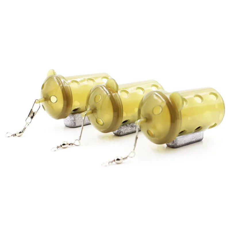 Fishing Feeder Tool 20-40G Bait Cage Lure Pit Device Lead Pellet Fishing Tackle Sinker Pesca Feeding Trough Cage Box
Fishing Feeder Tool 20-40G Bait Cage Lure Pit Device Lead Pellet Fishing Tackle Sinker Pesca Feeding Trough Cage Box
