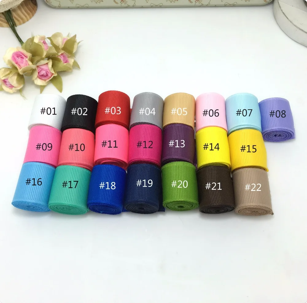made in Lucky Zakka mixed Colour solid Grosgrain Ribbon for hair bows 1'' 25mm 22yard/sets mixed 22 Color 100% Polyester lace
made in Lucky Zakka mixed Colour solid Grosgrain Ribbon for hair bows 1'' 25mm 22yard/sets mixed 22 Color 100% Polyester lace
