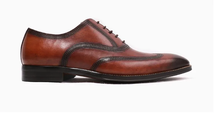 Men Summer Classical Retro Mixed Color Genuine Leather Dress Shoes Men Handmade Fashion Oxfords Breathable Leather Dress Shoes
Men Summer Classical Retro Mixed Color Genuine Leather Dress Shoes Men Handmade Fashion Oxfords Breathable Leather Dress Shoes