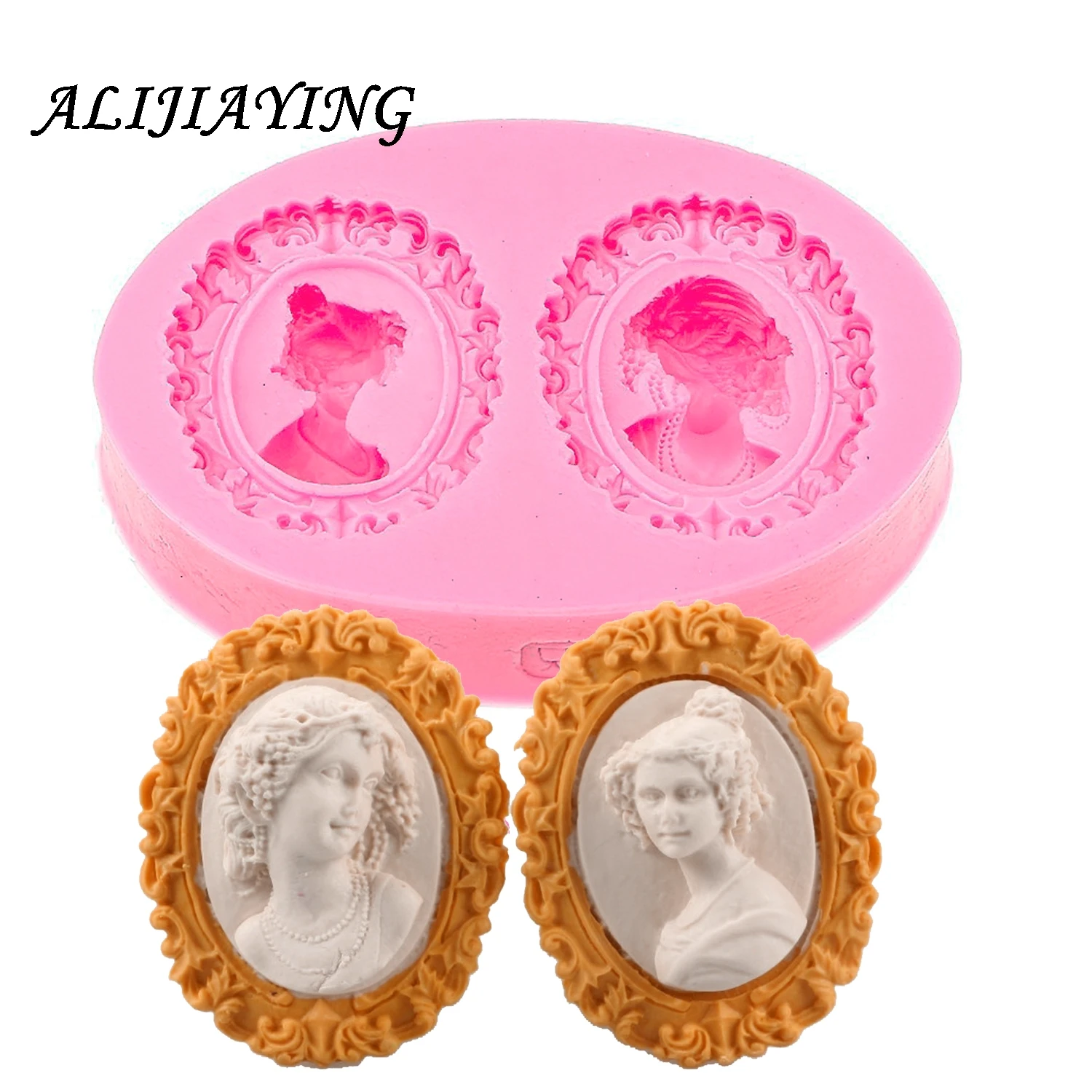1Pcs Victoria Lady Avatar Frame Silicone Molds Fondant Cake Decorating Tools Candy Fimo Clay Chocolate Gumpaste Moulds D0509
1Pcs Victoria Lady Avatar Frame Silicone Molds Fondant Cake Decorating Tools Candy Fimo Clay Chocolate Gumpaste Moulds D0509