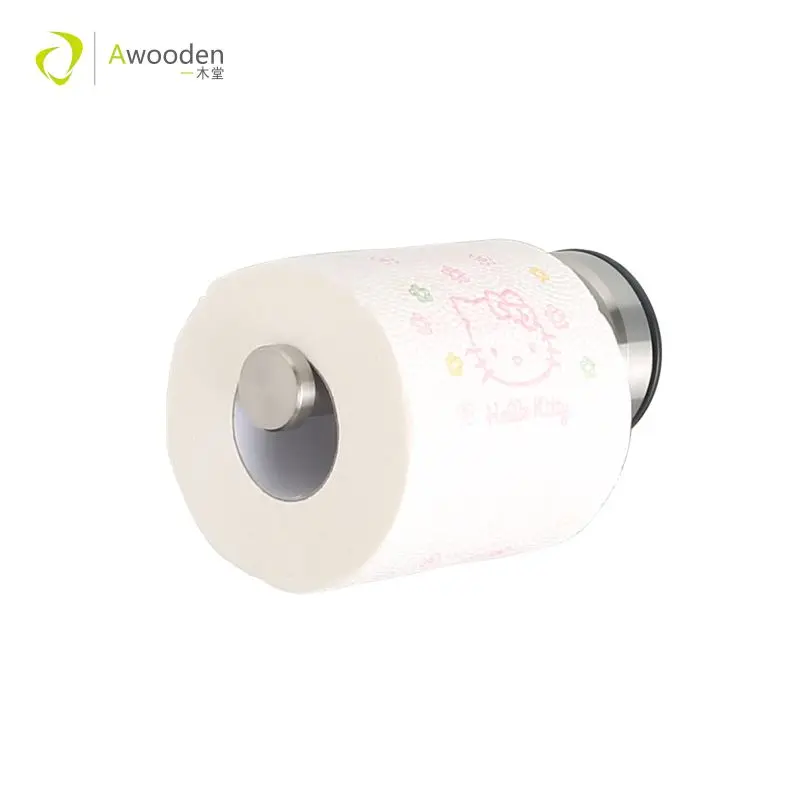 Awooden simple roll paper holder wall mounted suction cup no drilling no screws SUS304 stainless steel bathroom accessories
Awooden simple roll paper holder wall mounted suction cup no drilling no screws SUS304 stainless steel bathroom accessories