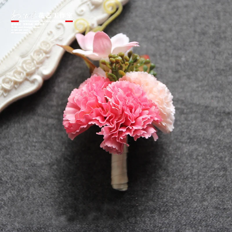 5Pcs/Lot Wedding Groom Boutonniere Groomsman Corsage Artificial Flower Party Prom Brooch Corages Buttonhole Suit Accessories
5Pcs/Lot Wedding Groom Boutonniere Groomsman Corsage Artificial Flower Party Prom Brooch Corages Buttonhole Suit Accessories