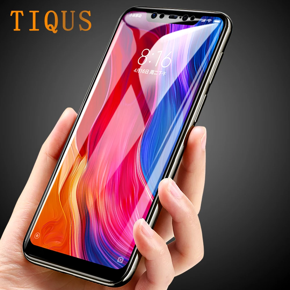 Для Xiaomi MI 8 Mi8 Lite SE A1 A2 Max 3 Pocophone F1 закаленное стекло полное покрытие Защитная пленка