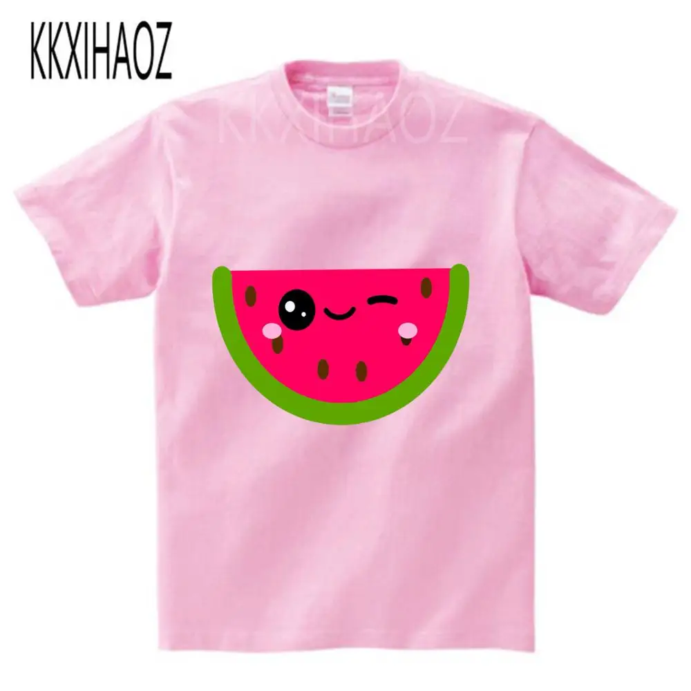Children's t shirt 2020 Summer New kids Casual short Sleeve Cartoon Watermelon T-Shirt Girl Princess cute vogue tops tee NN
Children's t shirt 2020 Summer New kids Casual short Sleeve Cartoon Watermelon T-Shirt Girl Princess cute vogue tops tee NN