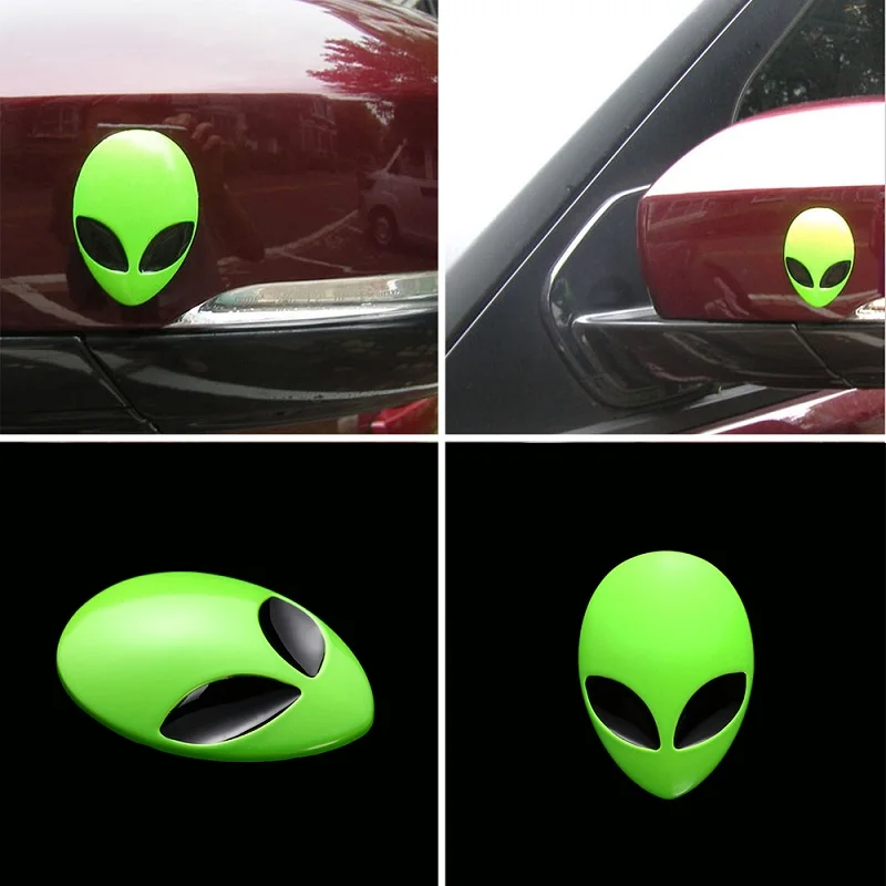 1/2 pcs Full Metal 3D Alienware Alien Head Auto Logo Sticker Vinyl Badge Car Decals Graphic High Quality Car Styling
1/2 pcs Full Metal 3D Alienware Alien Head Auto Logo Sticker Vinyl Badge Car Decals Graphic High Quality Car Styling