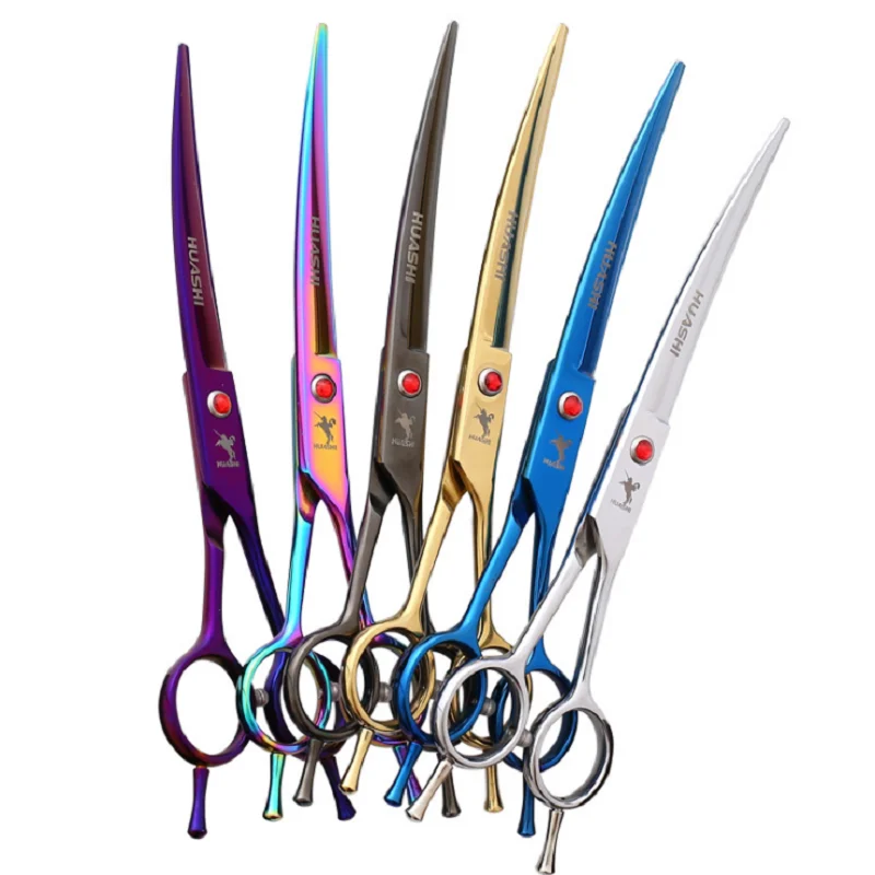 7.0 inch Professional pet scissors for dog grooming High Quality Thinning & Curved Scissors
7.0 inch Professional pet scissors for dog grooming High Quality Thinning & Curved Scissors