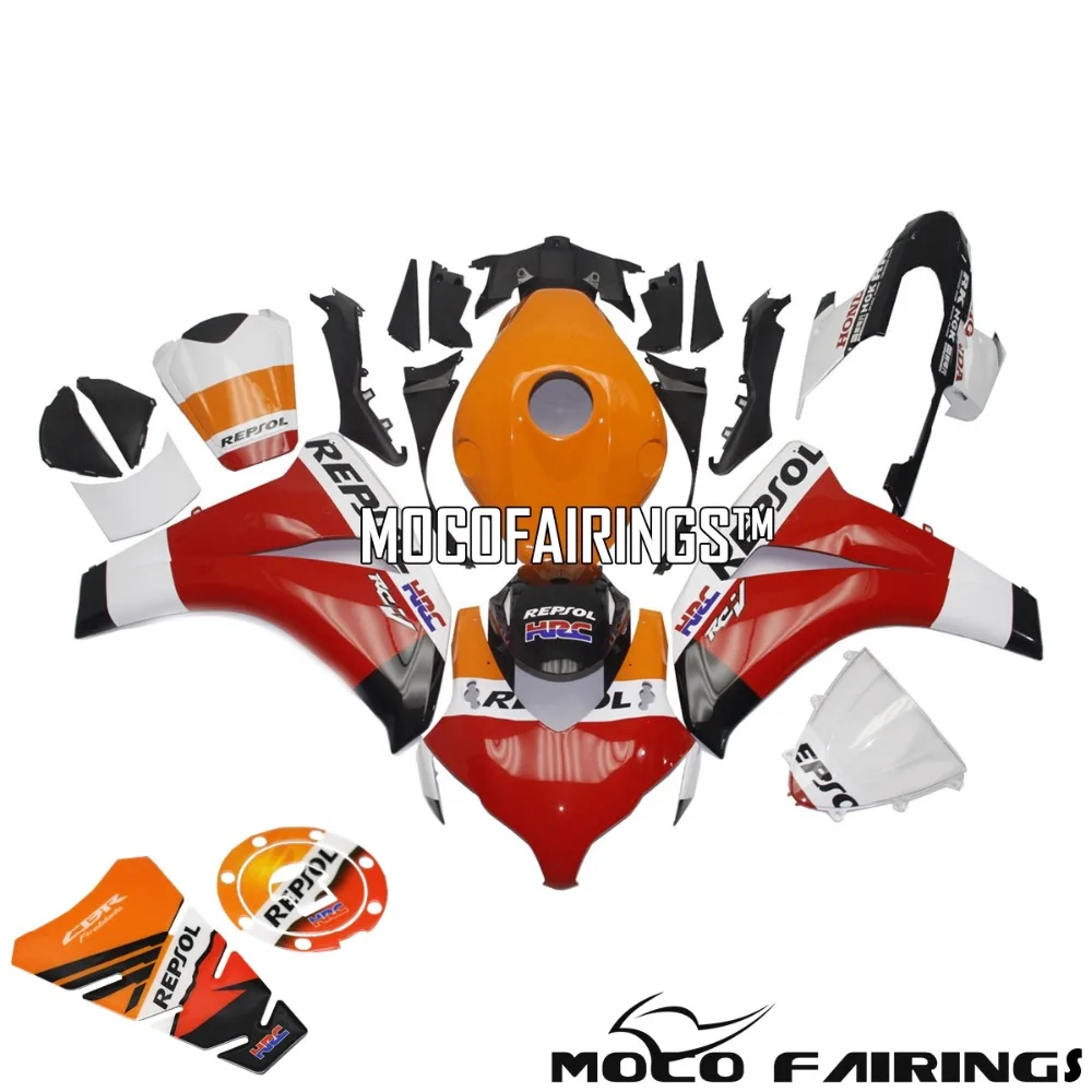 Complete Fairings For Honda CBR1000RR 08 09 10 11 2008 2009 2010 2011 RED REPSOL ABS Motorcycle Fairing Kit Bodywork Cowls
Complete Fairings For Honda CBR1000RR 08 09 10 11 2008 2009 2010 2011 RED REPSOL ABS Motorcycle Fairing Kit Bodywork Cowls