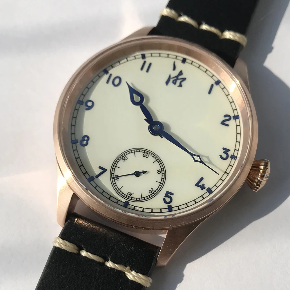 Men Vinage Cusn8 Bronze watches mechanical Bronze Pilot watch 50m Water Resistant Relojes Sapphire Glass
Men Vinage Cusn8 Bronze watches mechanical Bronze Pilot watch 50m Water Resistant Relojes Sapphire Glass