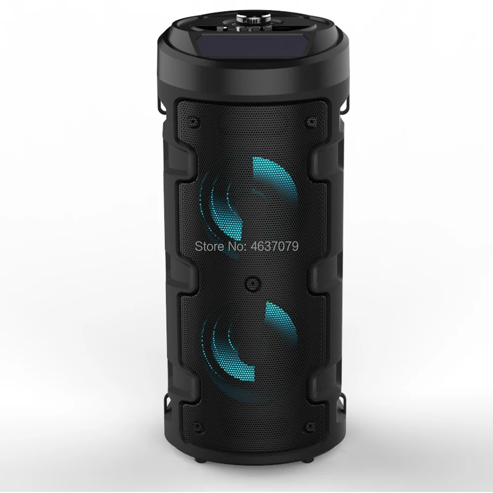Тяжелый бас портативный беспроводной bluetooth сабвуфер с микрофоном супер динамик