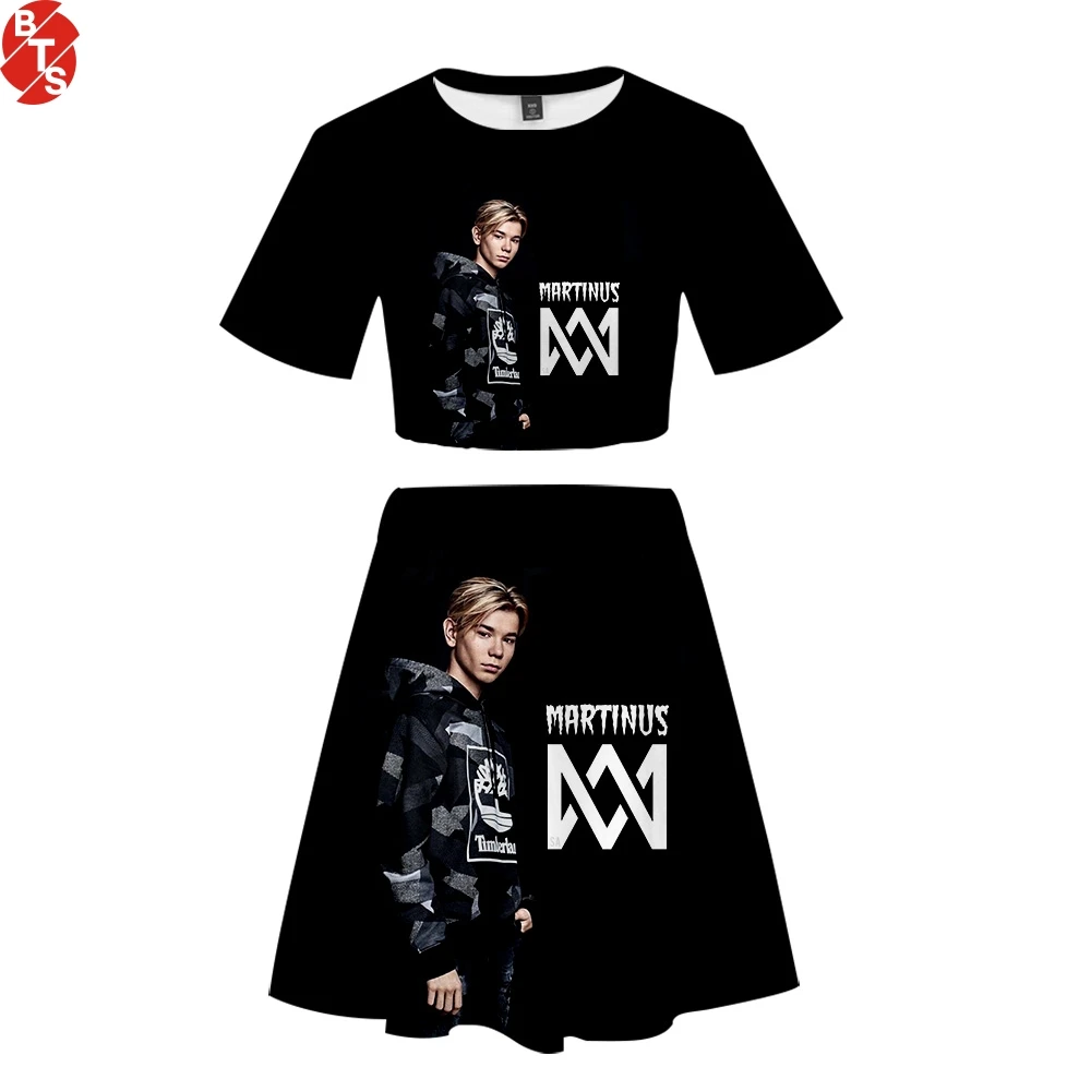 Женские комплекты с 3D принтом Marcus & Martinus, модные летние топы с коротким рукавом + юбки, Повседневная Уличная одежда, 2019
Женские комплекты с 3D принтом Marcus & Martinus, модные летние топы с коротким рукавом + юбки, Повседневная Уличная одежда, 2019