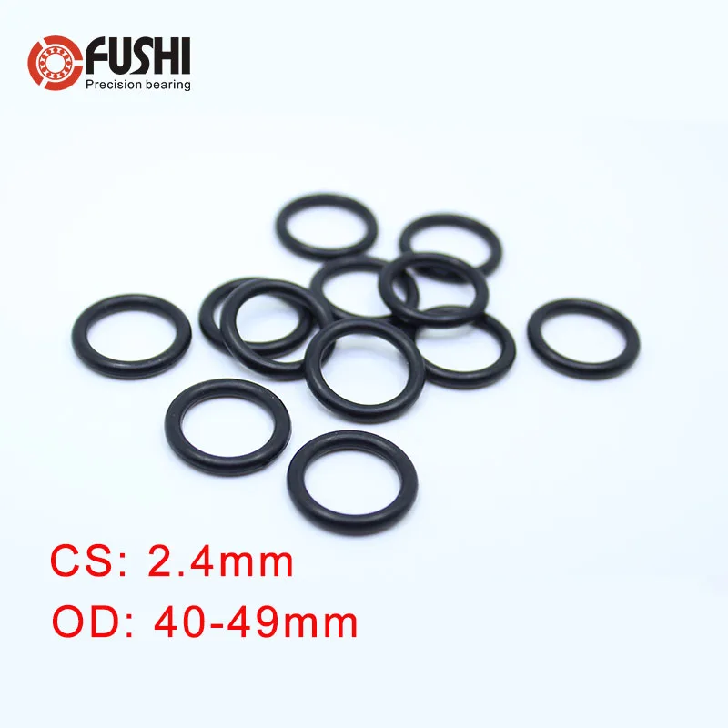 CS2.4mm NBR ORing OD 40/41/42/43/44/45/46/47/48/49* 2.4mm 50PCS O-Ring Nitrile Gasket seal Thickness 2.4mm ORing
CS2.4mm NBR ORing OD 40/41/42/43/44/45/46/47/48/49* 2.4mm 50PCS O-Ring Nitrile Gasket seal Thickness 2.4mm ORing