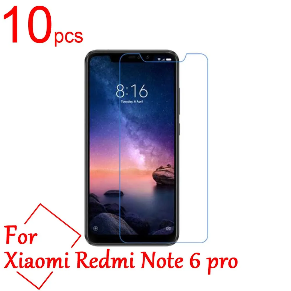 10 шт. ультра-прозрачные/матовые/нано противоударные ЖК-экраны Note 6 pro для Xiaomi Redmi Note 6/6 pro защитная пленка
10 шт. ультра-прозрачные/матовые/нано противоударные ЖК-экраны Note 6 pro для Xiaomi Redmi Note 6/6 pro защитная пленка