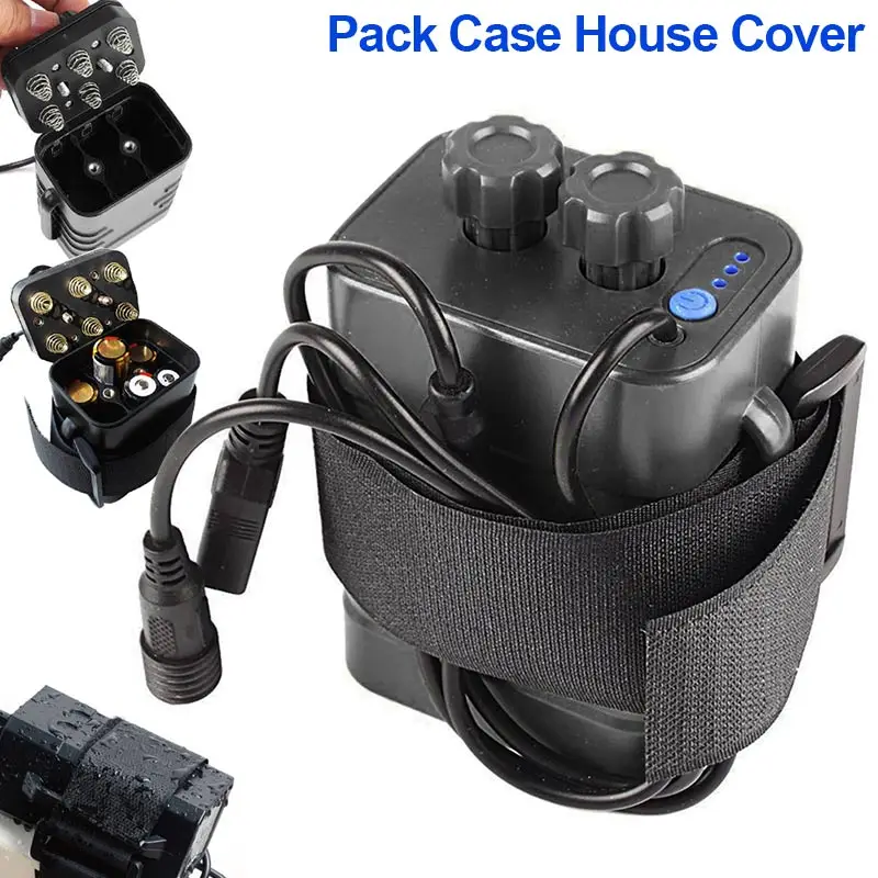 Portable 8.4V 18650 Waterproof Battery Pack Case 6 Pcs Batteries Holder Storage Box House Cover for Bicycle Bike Lamp B2Cshop
Portable 8.4V 18650 Waterproof Battery Pack Case 6 Pcs Batteries Holder Storage Box House Cover for Bicycle Bike Lamp B2Cshop