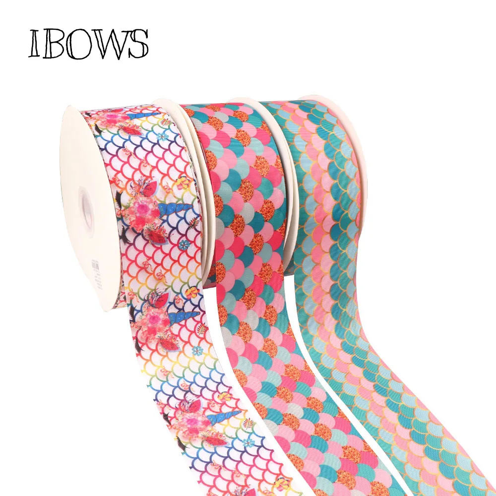 IBOWS 2Yards 3"(75mm) Mermaid Grosgrian Ribbon Flower Horse Polyester Tape DIY Hairbows Accessories Ribbon Wedding Gift Wrapping
IBOWS 2Yards 3"(75mm) Mermaid Grosgrian Ribbon Flower Horse Polyester Tape DIY Hairbows Accessories Ribbon Wedding Gift Wrapping