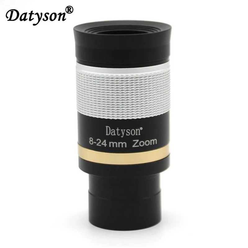 Datyson 1.25" Deluxe Zoom Telescope Eyepiece 8-24mm Fully Metal Goggles with FMC Broadband HD Green Film
Datyson 1.25" Deluxe Zoom Telescope Eyepiece 8-24mm Fully Metal Goggles with FMC Broadband HD Green Film