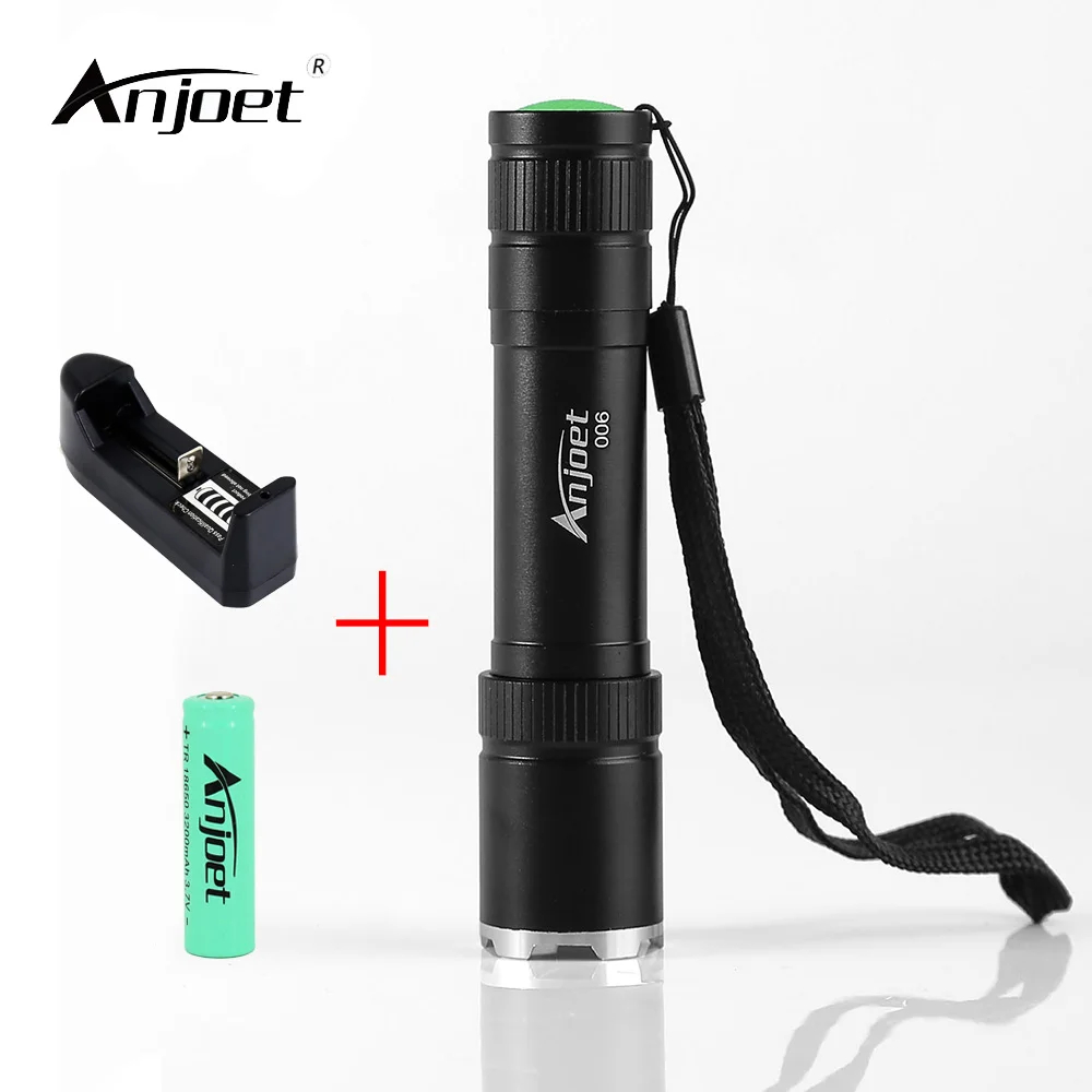 ANJOET 006 миниатюрный светодиодный фонарик Q5, фонарик с 3 режимами, фонарик с фокусировкой, светодиодный фонарик для велосипеда, фонарики, заряд...
ANJOET 006 миниатюрный светодиодный фонарик Q5, фонарик с 3 режимами, фонарик с фокусировкой, светодиодный фонарик для велосипеда, фонарики, заряд...
