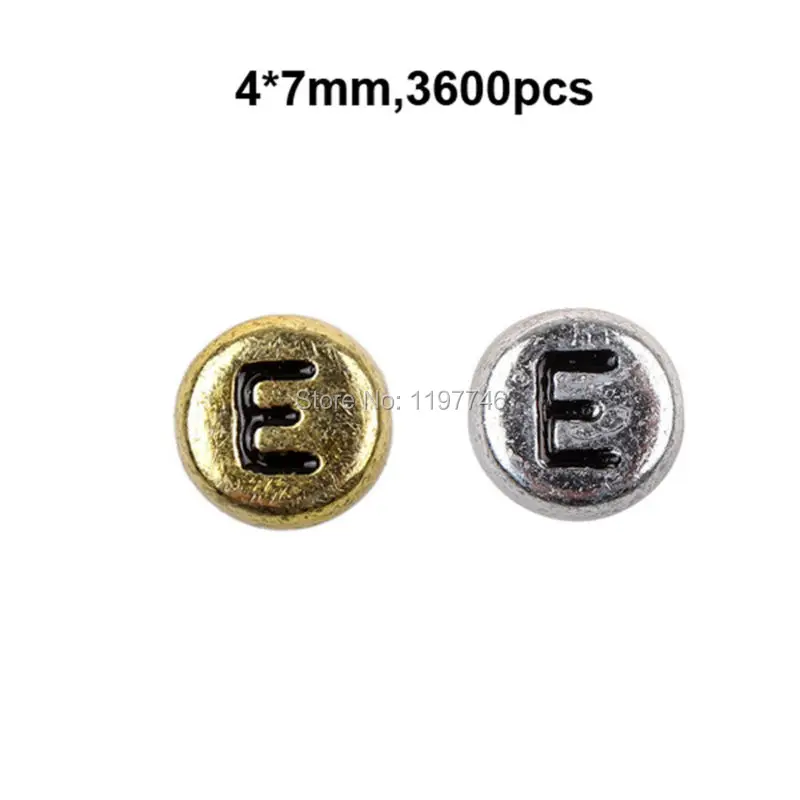 Russian Round Acrylic Letter Beads Antique Gold Silver Color Letter Beads For Women DIY Handmade Jewelry Findigns Making 3600pcs
Russian Round Acrylic Letter Beads Antique Gold Silver Color Letter Beads For Women DIY Handmade Jewelry Findigns Making 3600pcs