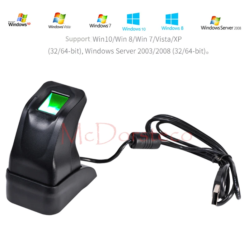 USB сканер отпечатков пальцев ZK4500 для компьютера ПК дома и офиса регистрация