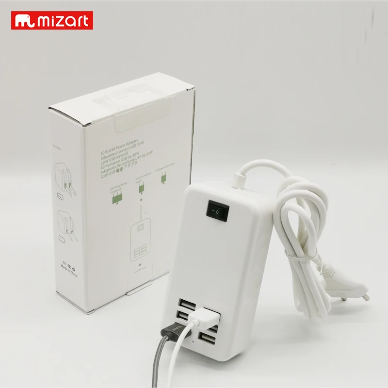 6 слотов Быстрая зарядка usb type C зарядная станция Телефон Зарядное устройство для
