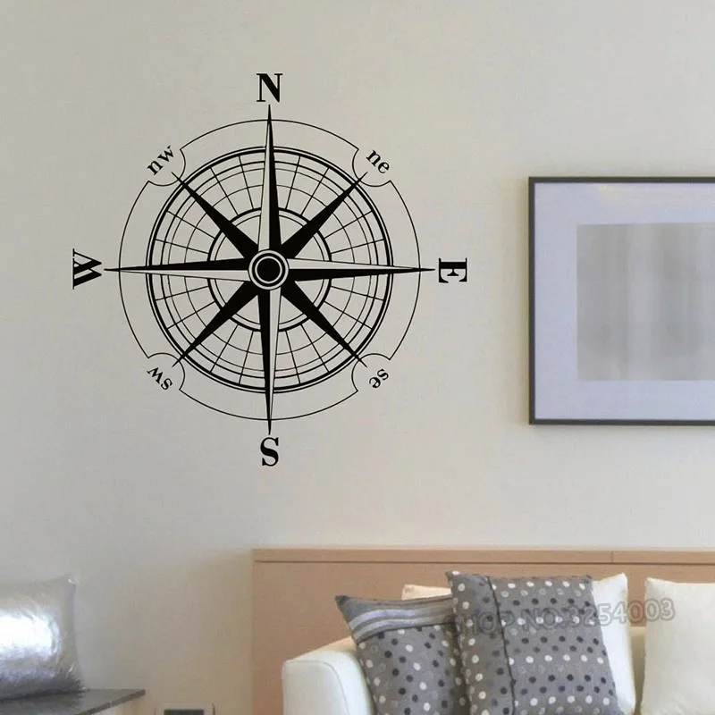 Wind Rose Compass Wall Decal Removable Travel Geography Wall Poster Home Living Room Bedroom Decoration Wall Mural L741
Wind Rose Compass Wall Decal Removable Travel Geography Wall Poster Home Living Room Bedroom Decoration Wall Mural L741