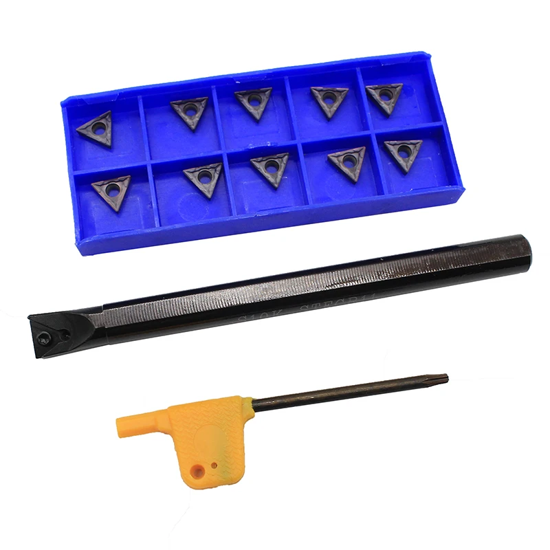 TCMT110204-MP HP1025 10PCS+1PCS S10K STFCR11 carbide insert for CNC Lathe Turnning cutter holder turning tools holder
TCMT110204-MP HP1025 10PCS+1PCS S10K STFCR11 carbide insert for CNC Lathe Turnning cutter holder turning tools holder