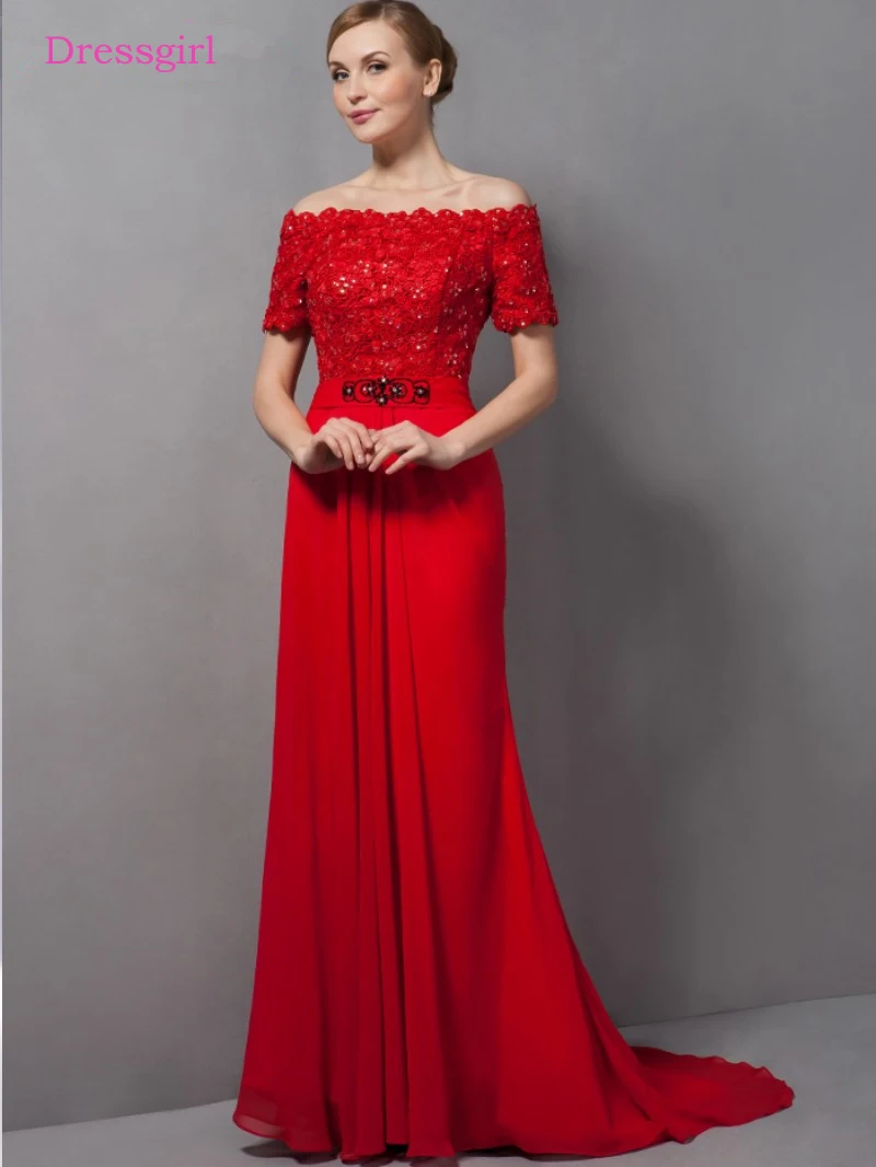 Red Mother Of The Bride Dresses A-line Short Sleeves Chiffon Lace Bead Plus Size Long Elegant Groom Mother Dresses Wedding
Red Mother Of The Bride Dresses A-line Short Sleeves Chiffon Lace Bead Plus Size Long Elegant Groom Mother Dresses Wedding