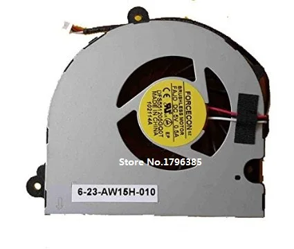 SSEA New Laptop CPU Cooling Fan for Clevo W150 W150HRM W170 CPU Earth P370 P370EM P/N DFS551205GQ0T FAJD 6-23-AW15H-010
SSEA New Laptop CPU Cooling Fan for Clevo W150 W150HRM W170 CPU Earth P370 P370EM P/N DFS551205GQ0T FAJD 6-23-AW15H-010