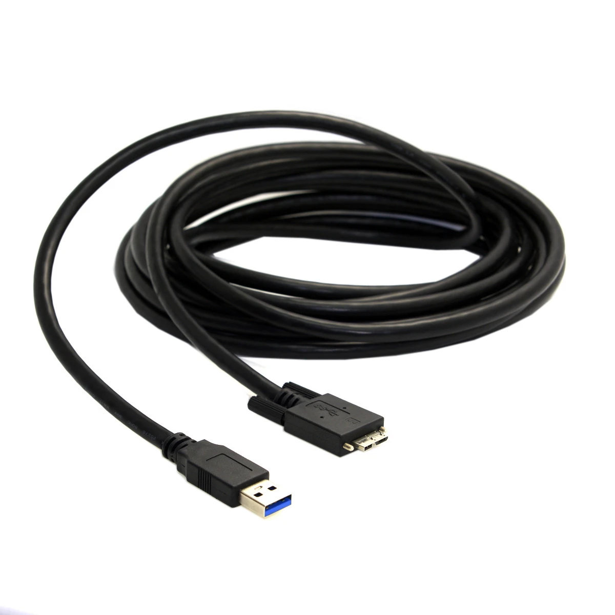 CY 15ft USB 3.0 A type Cable Male to Micro USB 3.0 B Male with Mount Panel Screws for Hard Disk Mobile Phone 5m
CY 15ft USB 3.0 A type Cable Male to Micro USB 3.0 B Male with Mount Panel Screws for Hard Disk Mobile Phone 5m