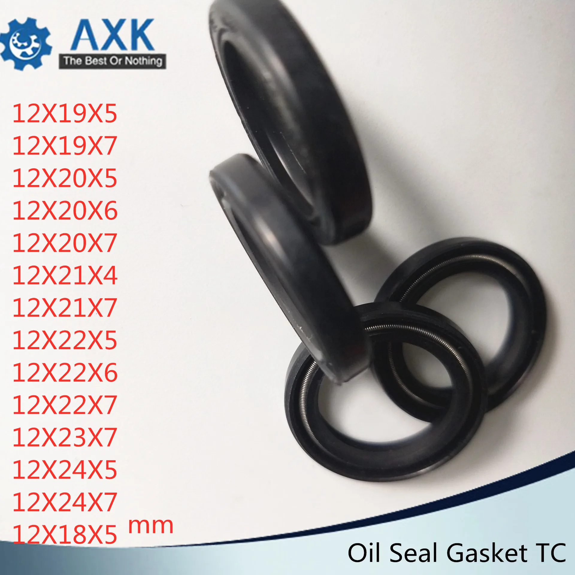 Oil Seal Gasket TC 12*19*20*21*22*23*24*4*5*6*7 mm 10Pcs Bearing Accessories NBR Nitrile Rubber Skeleton Oil Seals
Oil Seal Gasket TC 12*19*20*21*22*23*24*4*5*6*7 mm 10Pcs Bearing Accessories NBR Nitrile Rubber Skeleton Oil Seals