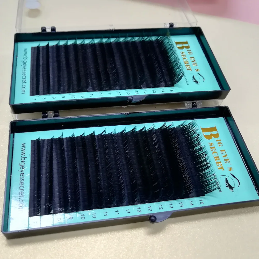 Big eye's secret 16rows/case 8~15mm mix natural synthetic mink individual eyelash extension makeup cilia professional lashes
Big eye's secret 16rows/case 8~15mm mix natural synthetic mink individual eyelash extension makeup cilia professional lashes