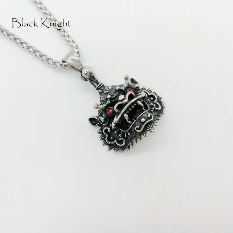 Black Knight Religious Taoism Lucky beast pendant necklace stainless steel vintage lucky Taoist animal necklace BLKN0705
Black Knight Religious Taoism Lucky beast pendant necklace stainless steel vintage lucky Taoist animal necklace BLKN0705