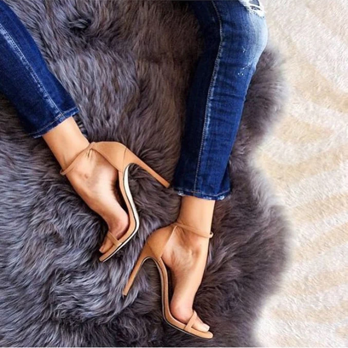 New Fashionable Sexy Design Women Line Style Buckle Thin High Heels Real Leather Open Toe Dress Sandals Ankle Strap Heels Women
New Fashionable Sexy Design Women Line Style Buckle Thin High Heels Real Leather Open Toe Dress Sandals Ankle Strap Heels Women