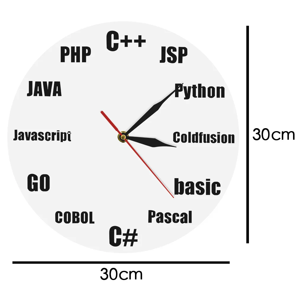 Program Wall Clock Nerd Quartz Clock Modern Wall Clock Contemporary Wall Art For Programer Office IT
Program Wall Clock Nerd Quartz Clock Modern Wall Clock Contemporary Wall Art For Programer Office IT