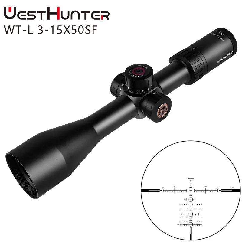 WESTHUNTER WT-L 3-15X50SF HD оптические прицелы, тактические военные прицелы, Противоударная стеклянная гравированная сетка, пневматическая винтовка, ...
WESTHUNTER WT-L 3-15X50SF HD оптические прицелы, тактические военные прицелы, Противоударная стеклянная гравированная сетка, пневматическая винтовка, ...