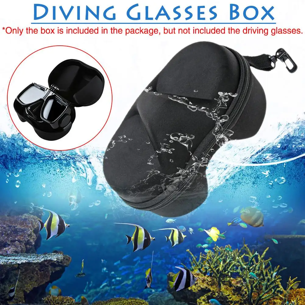 Professional Swimming Diving Accessories EVA Driving Glasses Case Diving Black Mask Storage Bag 20x11x8cm
Professional Swimming Diving Accessories EVA Driving Glasses Case Diving Black Mask Storage Bag 20x11x8cm
