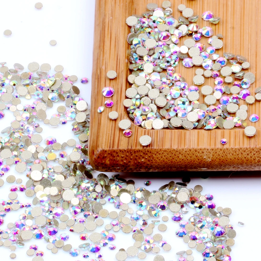 6G 1000PCS SS3-SS10 Crystal Rhinestones AB Flat Back Nail Rhinestone 3D Nail Art Decoration DIY Tool Set
6G 1000PCS SS3-SS10 Crystal Rhinestones AB Flat Back Nail Rhinestone 3D Nail Art Decoration DIY Tool Set