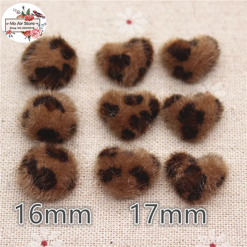 50pcs leopard print Flatback hairy Fabric Covered round/heart Buttons Home Garden Crafts Cabochon Scrapbooking
50pcs leopard print Flatback hairy Fabric Covered round/heart Buttons Home Garden Crafts Cabochon Scrapbooking