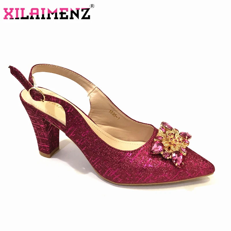 Fuchsia Women Sandals Pointed Toe Shoes African Design Wedding Shoes Not Match Bag Italian Party Shoes Without Matching Bags
Fuchsia Women Sandals Pointed Toe Shoes African Design Wedding Shoes Not Match Bag Italian Party Shoes Without Matching Bags