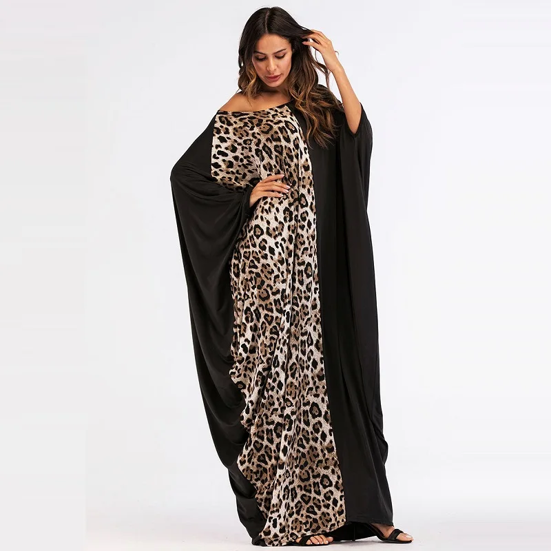Print leopard muslim dresses muslim gown loose dresses plus one size bat design women dresses muslim clothing arab robe 5267
Print leopard muslim dresses muslim gown loose dresses plus one size bat design women dresses muslim clothing arab robe 5267
