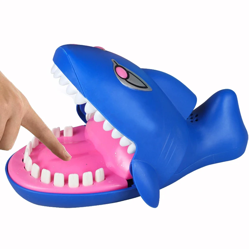 Funny Jokes Bite Finger Shark Model Toys Electric Acousto-optic Biting Fingers Family Parent-Child Toys Games Children
Funny Jokes Bite Finger Shark Model Toys Electric Acousto-optic Biting Fingers Family Parent-Child Toys Games Children
