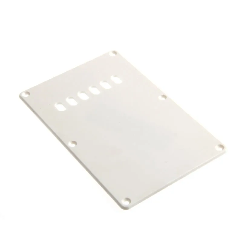 Белая задняя панель Tremolo верхняя крышка тремоло-системы для Stratocaster Strat Parts Новая задняя пластина
Белая задняя панель Tremolo верхняя крышка тремоло-системы для Stratocaster Strat Parts Новая задняя пластина